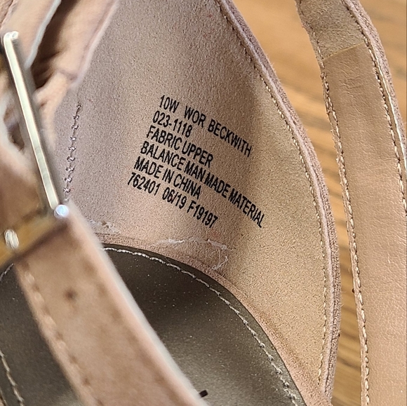 Worthington Ankle Wrap Sandal 10 - Picture 8 of 8